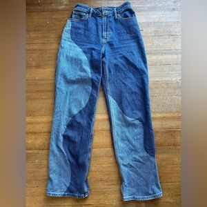 0 Short/w24 ultra high-rise Hollister dad jeans